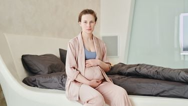 bedrust houden zwangerschap positief