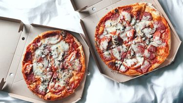 pizza van meer dan 100 kcal