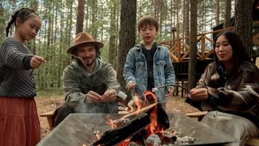 camping gezin