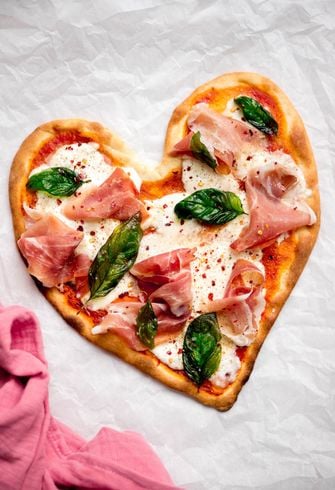 Lekker Voor De Kids 3 Pizza Met Burrata Prosciutto En Basilicum