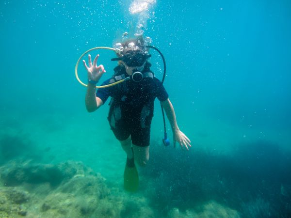 scuba diving greece