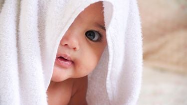 douchen met baby