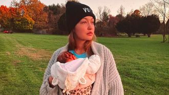 Gigi Hadid met baby