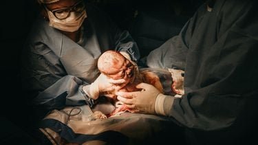 fotograaf tijdens geboorte