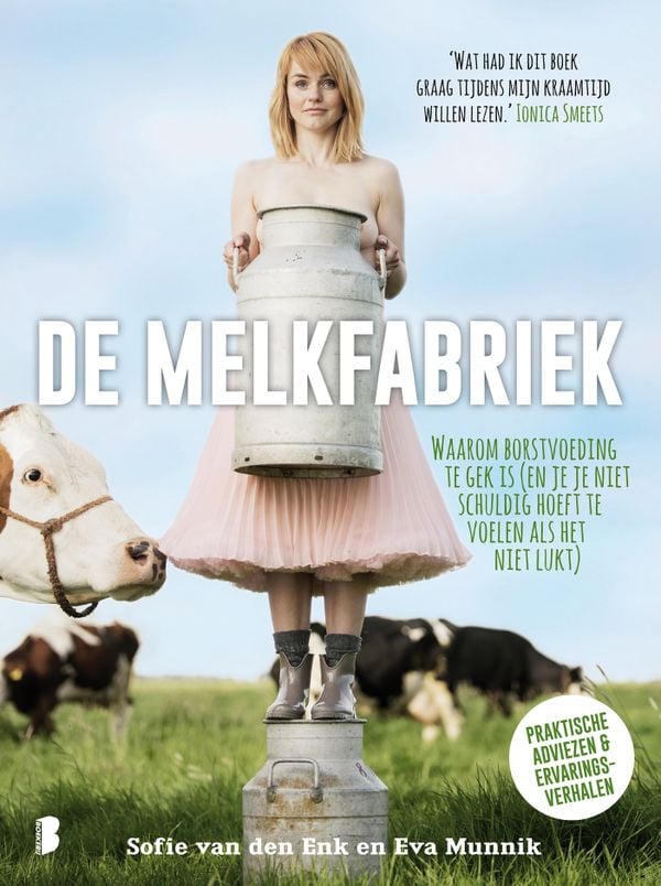 Cover van De Melkfabriek het boek van Sofie van den Enk