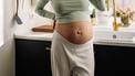 zwangerschapsverlof - vrouw met zwangere buik