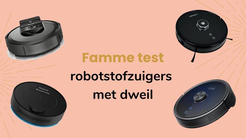 Robotstofzuigers met dweilfunctie