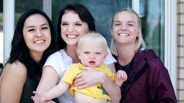 Drie vrouwen met baby fever