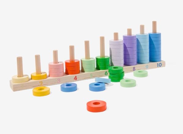 montessori speelgoed stapelen sorteren
