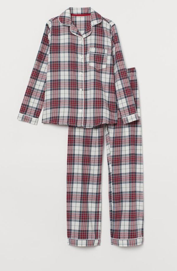 warme pyjama flanel